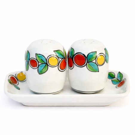 Set sale e pepe Arance e Limoni Ceramiche De Simone Set sale e pepe Arance e Limoni Ceramiche De Simone